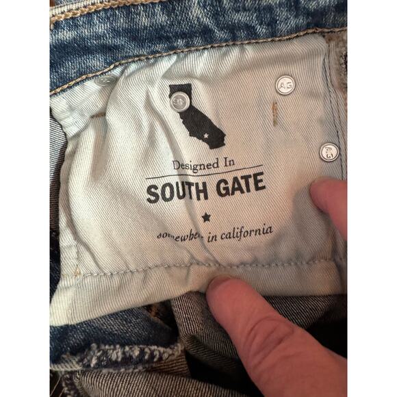 AG Adriano Goldschmied The Legging Ankle Jeans – Light Wash Raw Hem - SIZE 26 - Picture 10 of 12